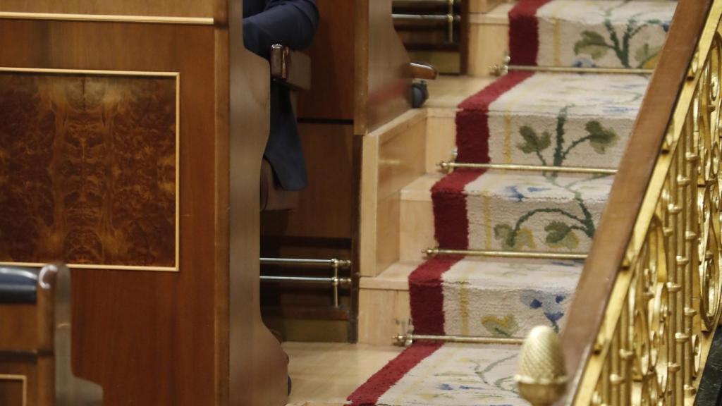 Rafael Hernando, en una imagen de archivo en el Congreso de los Diputados.