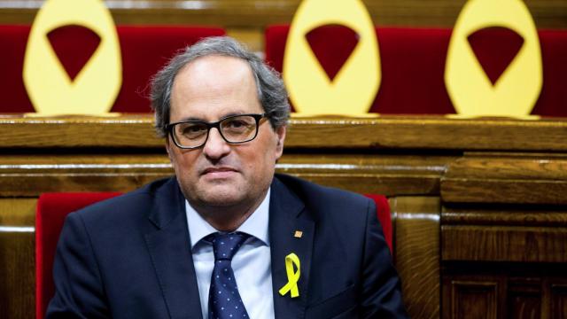 Quim Torra, presidente de la Generalitat