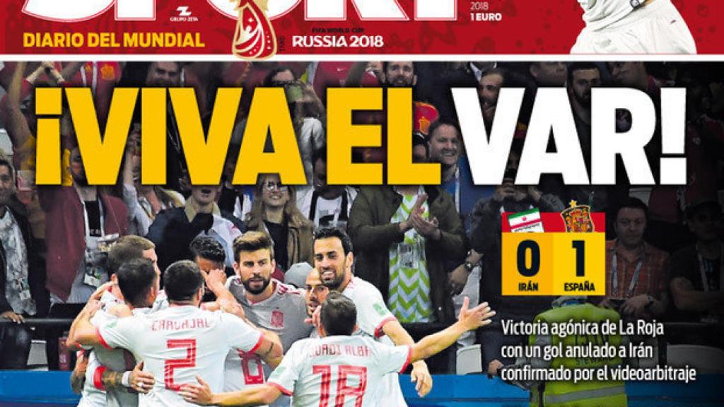 Portada Sport (21/06/18)