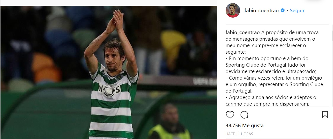 Coentrao responde a su presidente