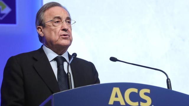 Florentino Pérez, presidente de ACS.