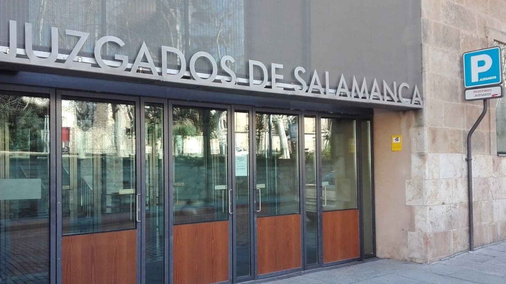 Juzgados de Salamanca sitos en la plaza de Colón