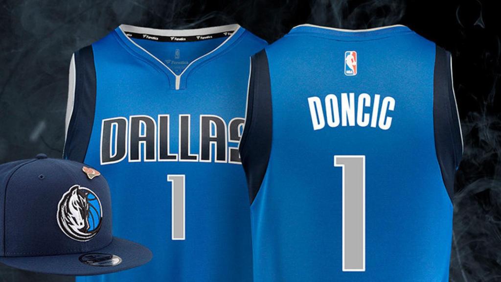 Camiseta de Luka Doncic en Dallas