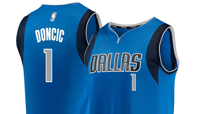 Camiseta de Luka Doncic en Dallas