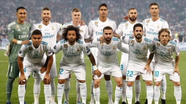 Once del Real Madrid en la final de Champions