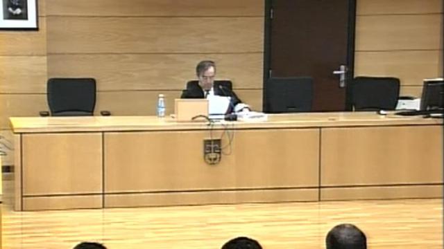 El tribunal de La Manada.