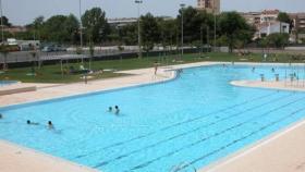 Piscina municipal de  Tàrrega, en Lérida.