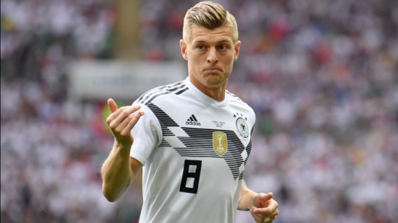 Kroos, durante el Mundial con Alemania. Foto: Twitter (@dfb_team)