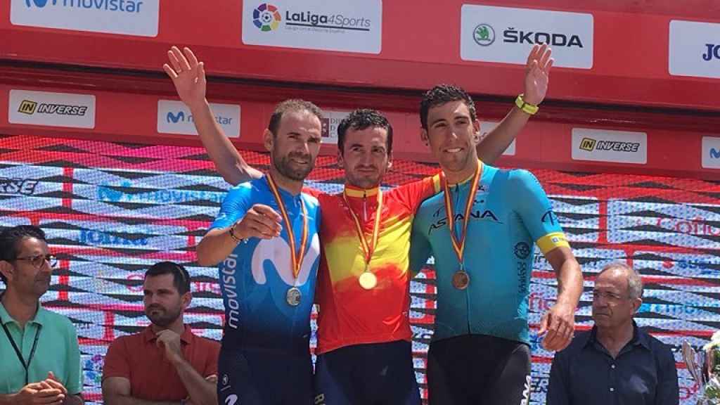 El podio lo completaron Valverde (2º) y Fraile (3º).