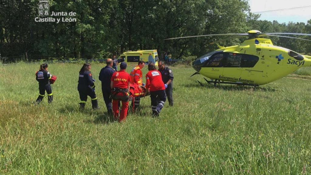 rescate senderista garganta tejea avila 1