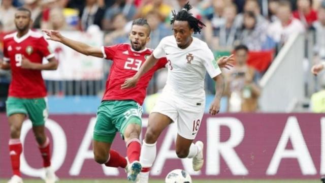 Gelson Martins, con Portugal en el Mundial. Foto: Instagram (@gelsondany77)