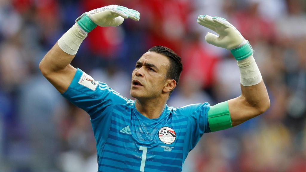 Essam El-Hadary, portero de Egipto.