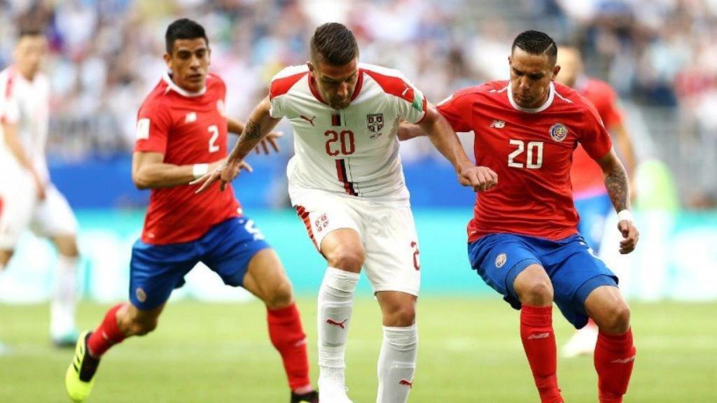 Milinkovic-Savic, contra Costa Rica. Foto fifa.com