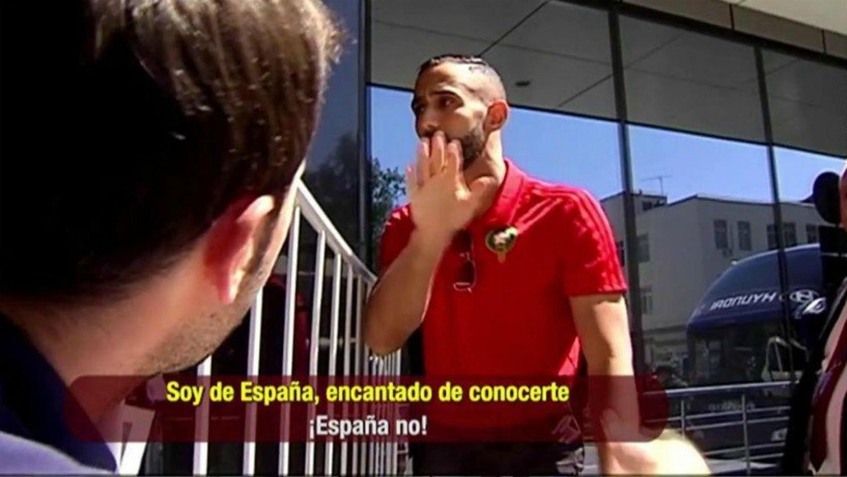 Benatia, contra un periodista español