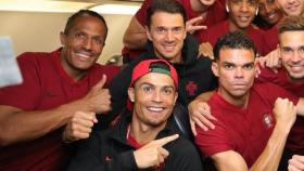 Cristiano con Portugal. Foto: Twitter (@selecaoportugal).