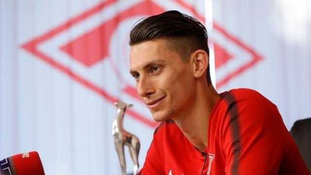 Ilya kutepov durante una rueda de prensa. (spartak.com)