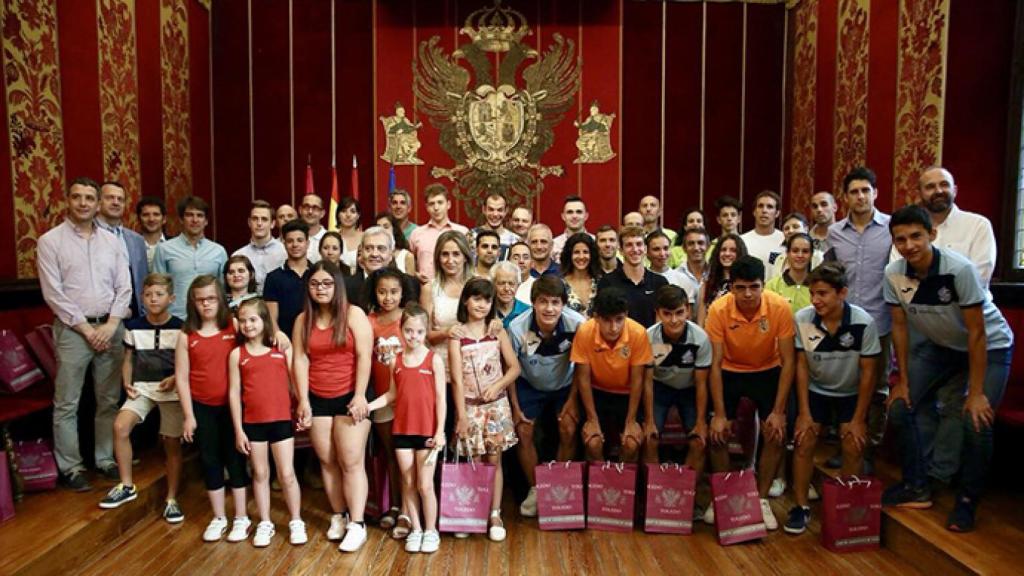 FOTO: La recepción se ha llevado a cabo en el Ayuntamiento de Toledo