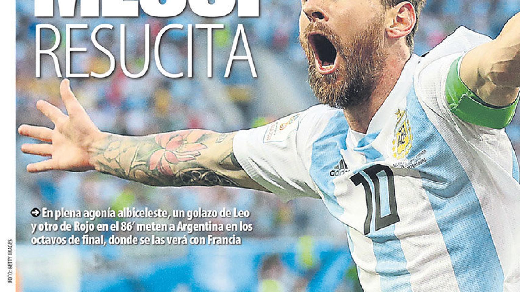 Portada Mundo Deportivo