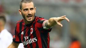 Leo Bonucci con el Milan. Foto: acmilan.com