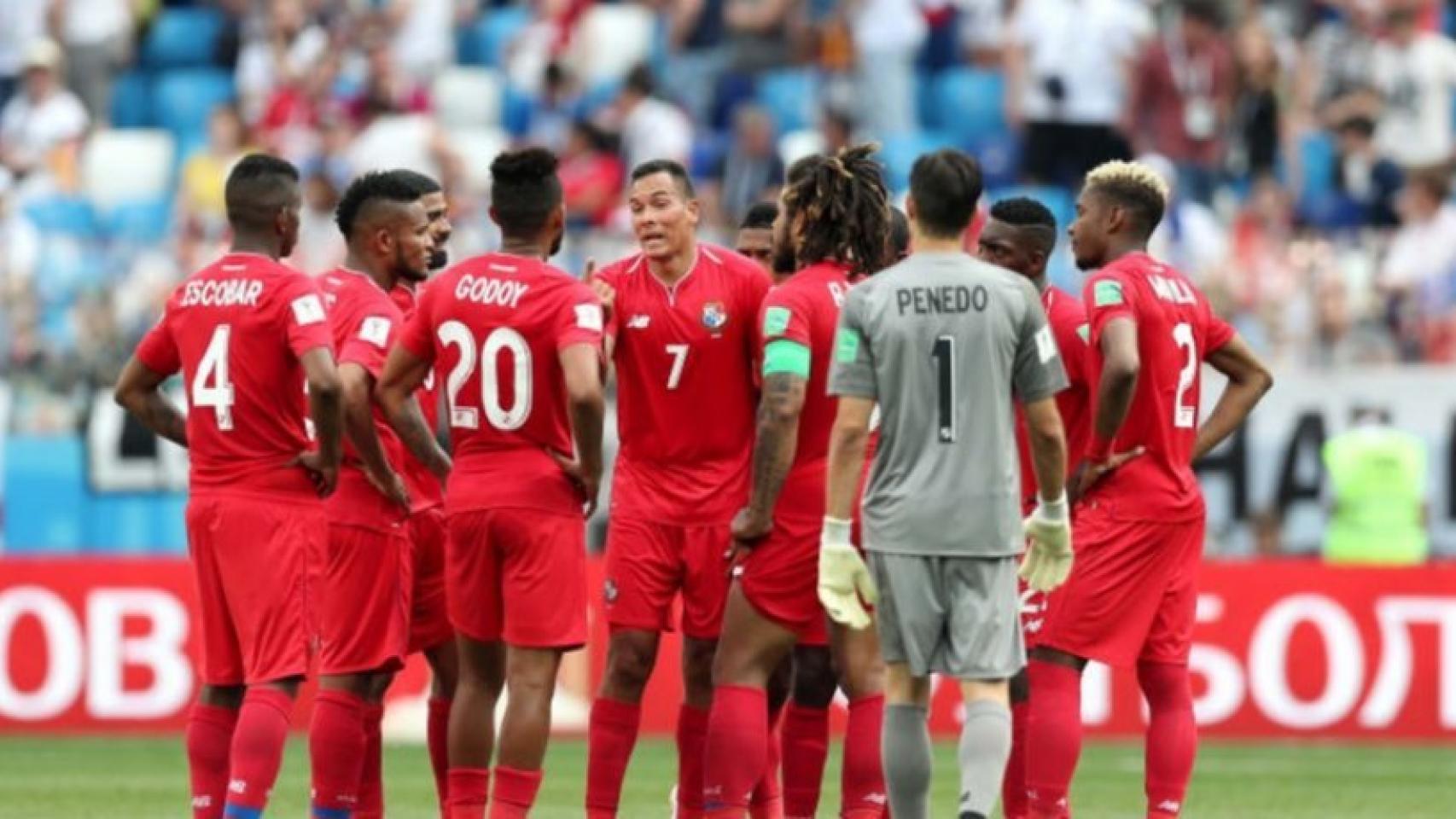 Panamá, en el partido contra Inglaterra