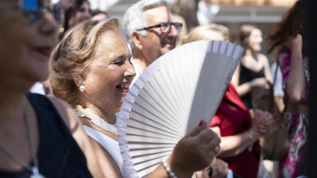 Rosa Mari, churrianera y estrella mediática por un día