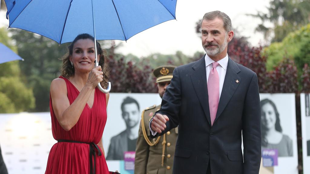Los Reyes de España en los Premios Princesa de Girona.
