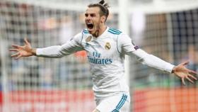Gareth Bale celebra su gol la Liverpool