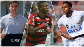 Lunin, Vinicius y Rodrygo