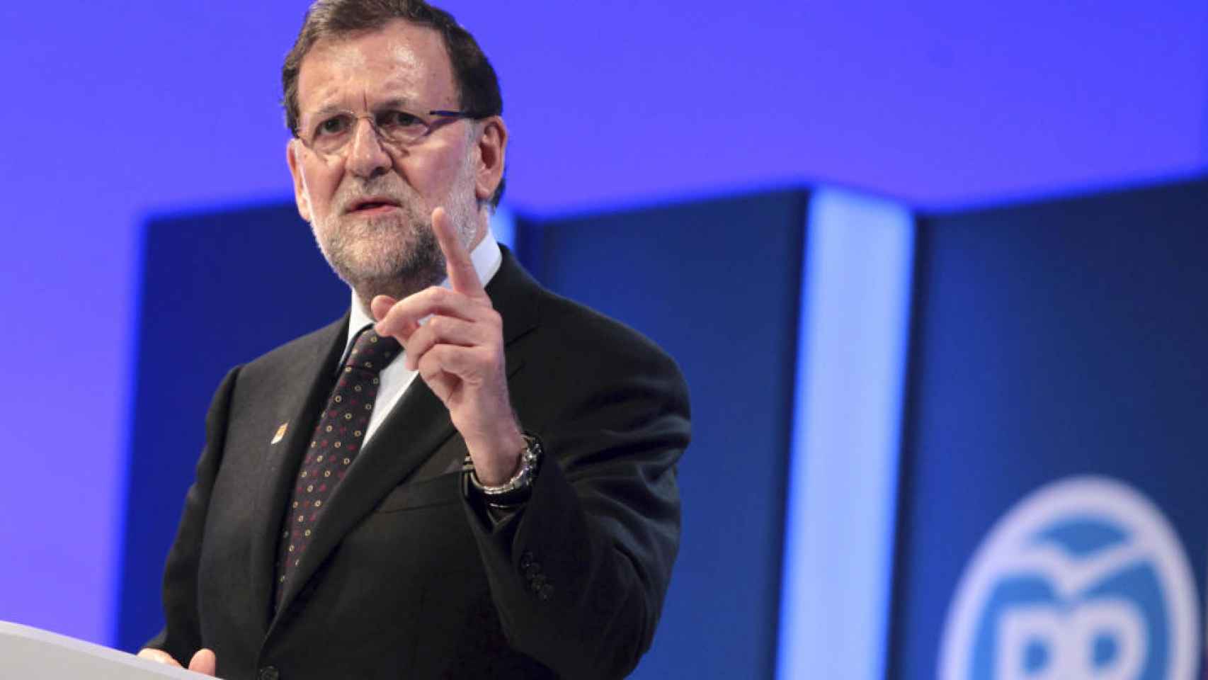 El todavía líder del PP, Mariano Rajoy, en una foto de archivo.