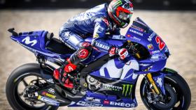 Maverick Viñales, el más rápido en la primera jornada de entrenamientos del GP de Holanda.