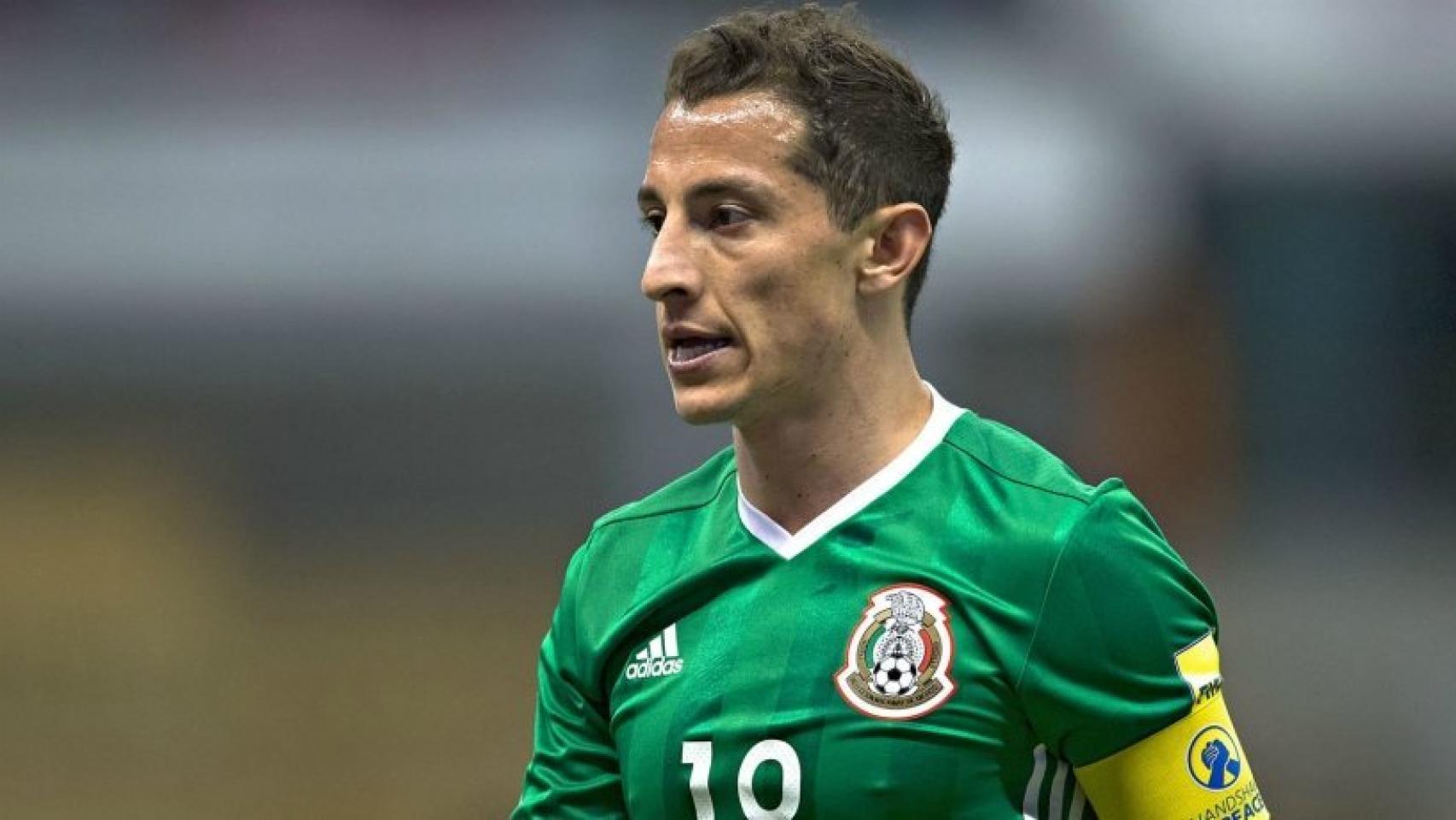 Andrés Guardado, con la selección de México. Foto: miseleccion.mx