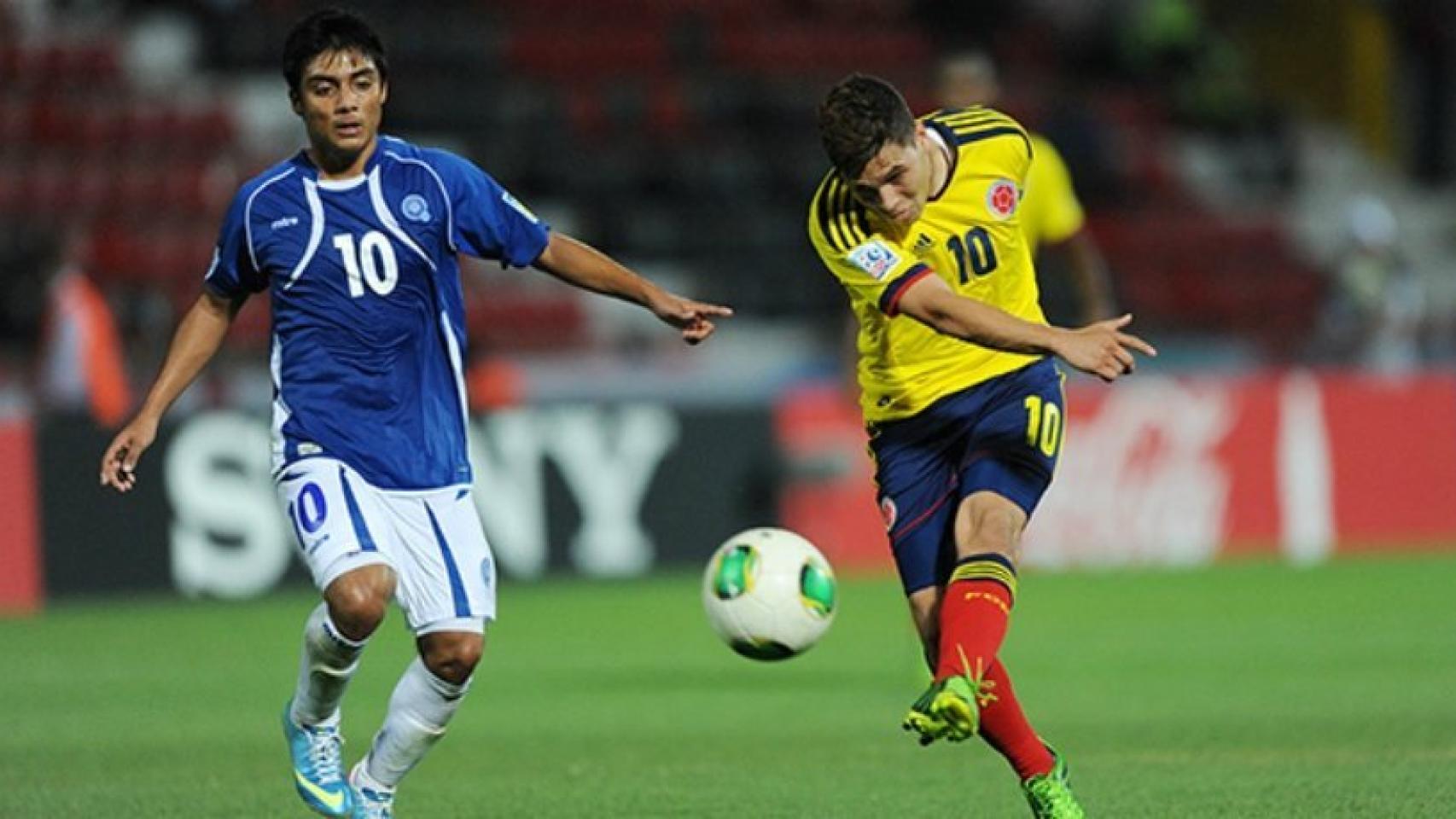 Quintero, jugador de Colombia. Foto: fcf.com.co/