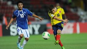 Quintero, jugador de Colombia. Foto: fcf.com.co/