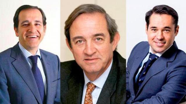 Javier de Jaime, Claudio Boada y Íñigo Escudero.