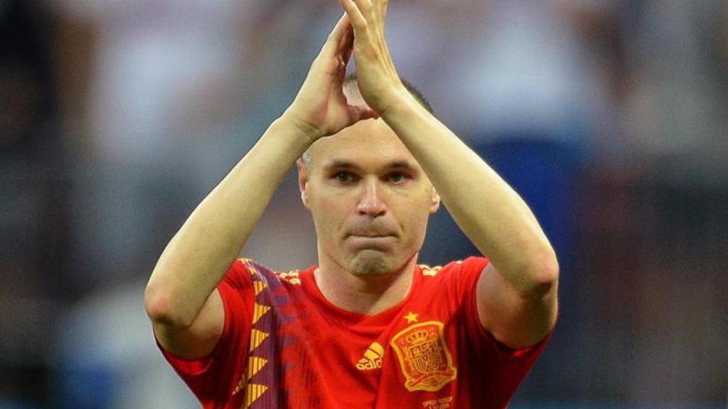 Andrés Iniesta se despide.