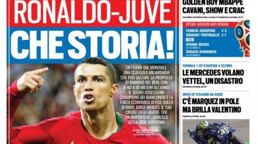 Portada Tuttosport