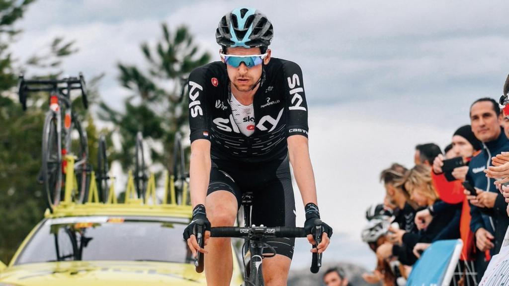 Wouter Poels, uno de los gregarios del Sky.