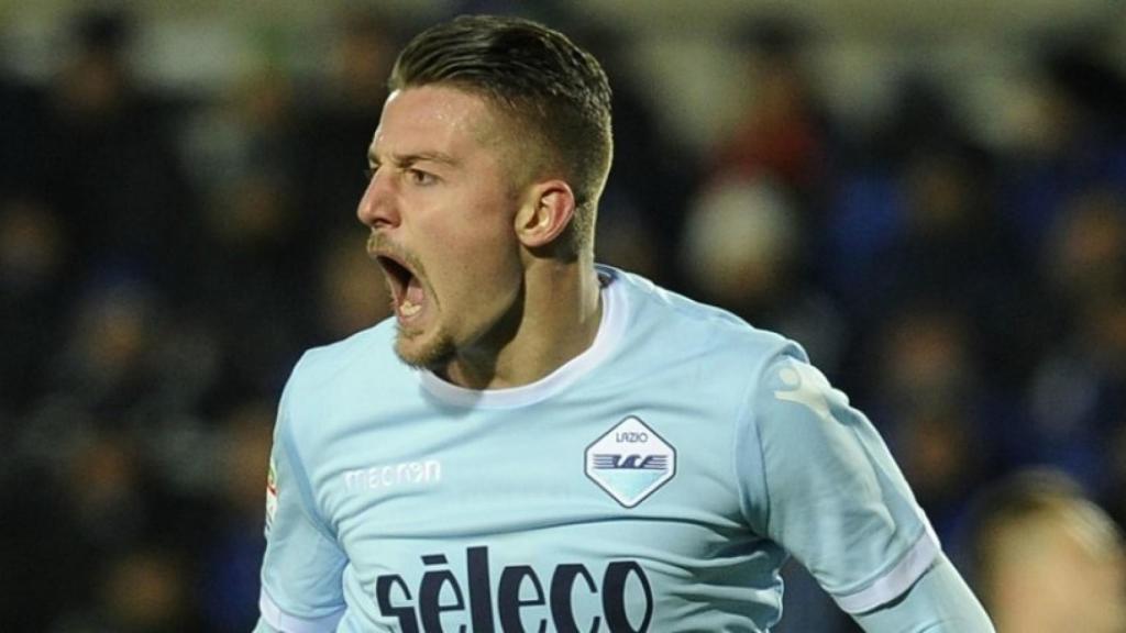 Milinkovic-Savic con La Lazio