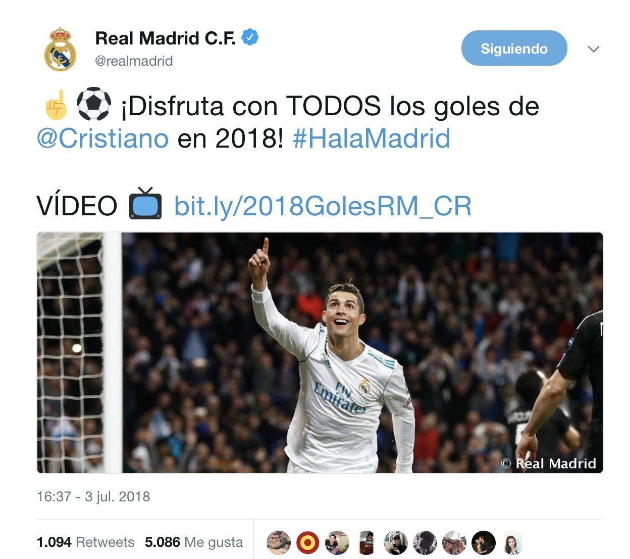 La respuesta del Real Madrid a los rumores sobre Cristiano