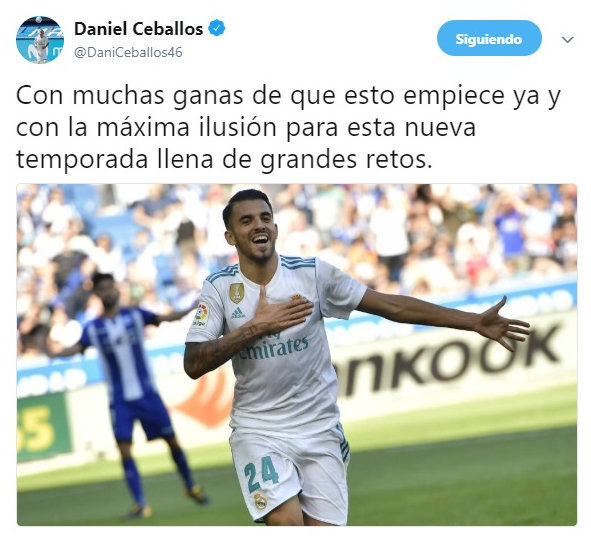 El mensaje de Ceballos que ilusiona al madridismo