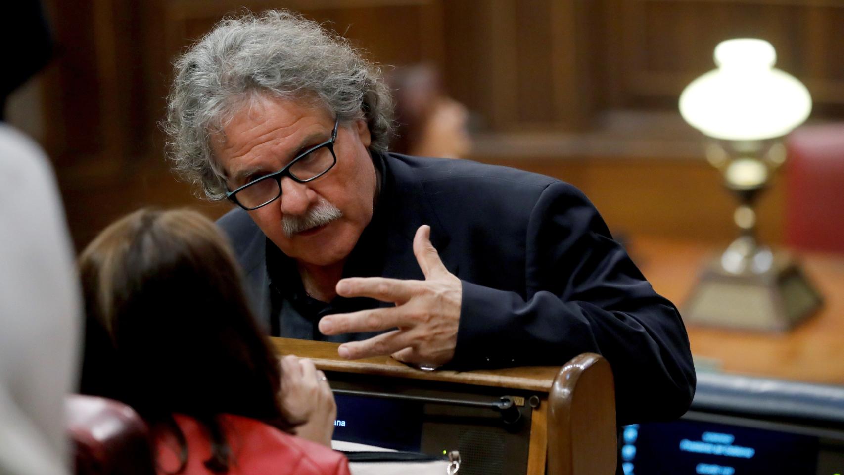 Joan Tardá en el Congreso de los Diputados.