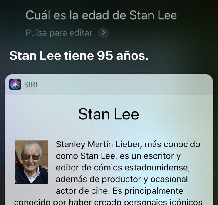 stan lee informacion siri edad