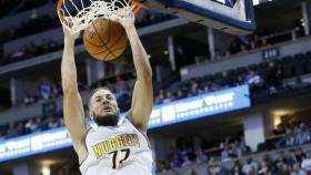 Lauvergne con los Denver Nuggets. Foto: ffbb.com