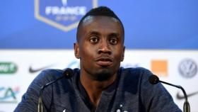 Blaise Matuidi, en rueda de prensa con la selección de Francia. Foto: lesbleusenrussie.fff.fr