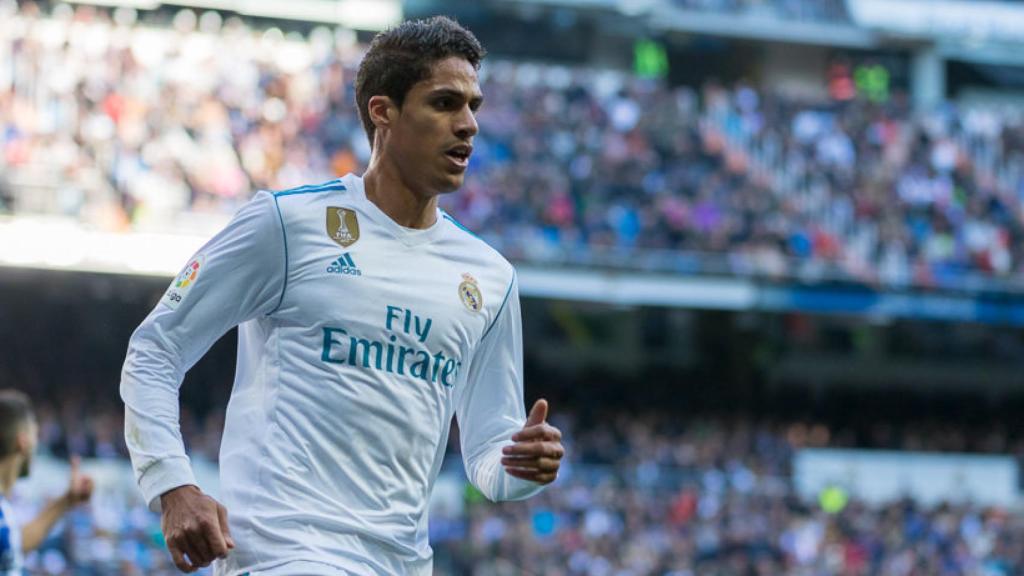 Varane, en el Santiago Bernabéu. Foto: Pedro Rodríguez/El Bernabéu