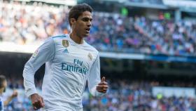 Varane, en el Santiago Bernabéu. Foto: Pedro Rodríguez/El Bernabéu