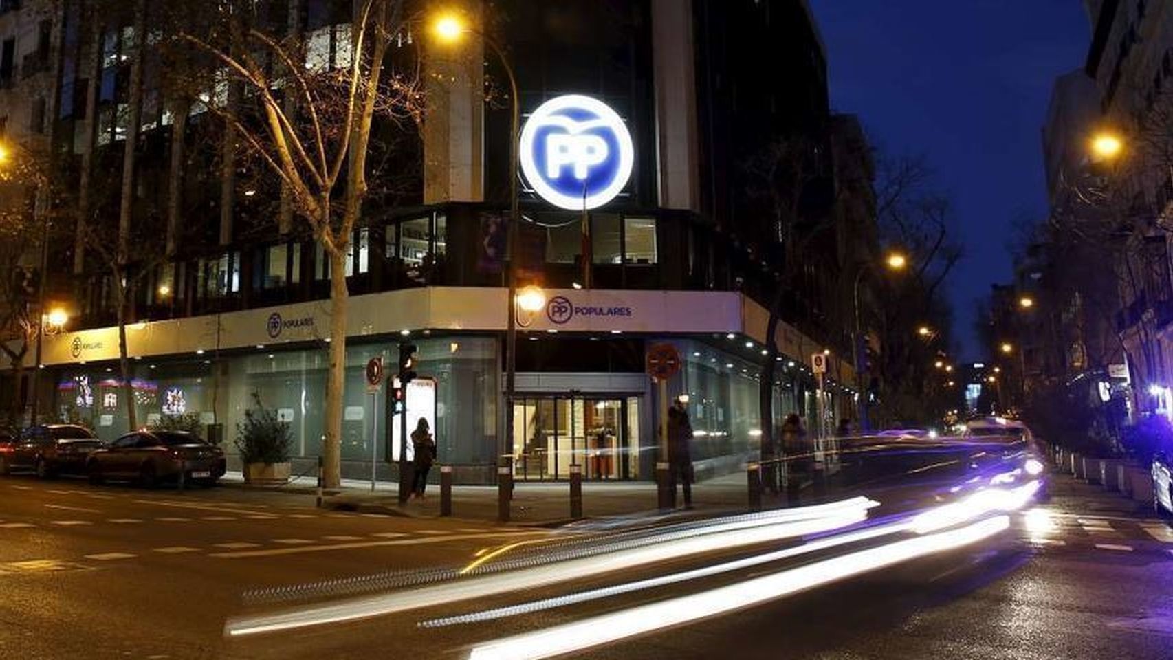 La sede del PP nacional en Madrid.
