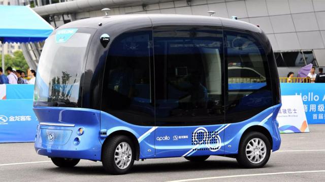 apollo baidu bus autonomo