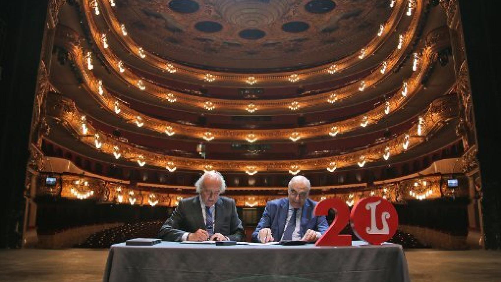Image: La Fundación Banco Santander y el Liceu renuevan su colaboración artística