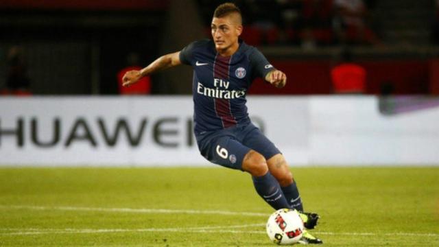 Verratti, con el PSG. Foto psg.fr